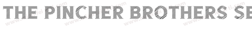 The Pincher Brothers Serif字体转换